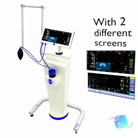 ventilator with 2 images