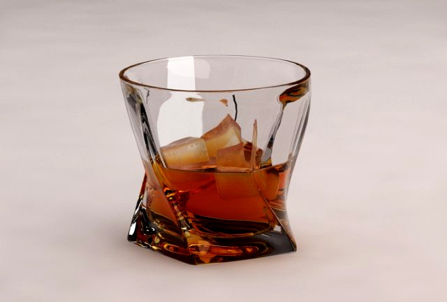 design---glass of whiskey penta