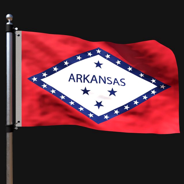 Flag of arkansas