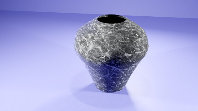 Marble vase