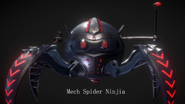 mech-spider-ninjia