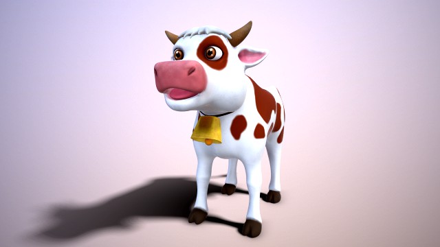 cartoon cow