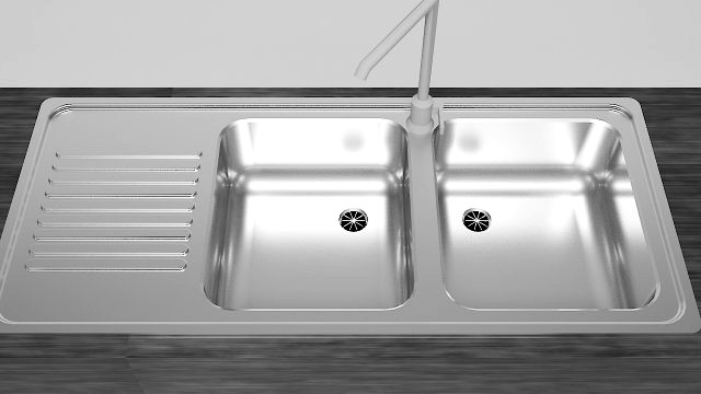 kitchen sink - steel materials