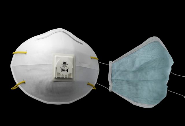 n95 and surgical mask pack