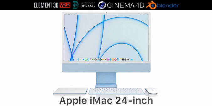 Apple iMac 24-inch 2021 full set 1