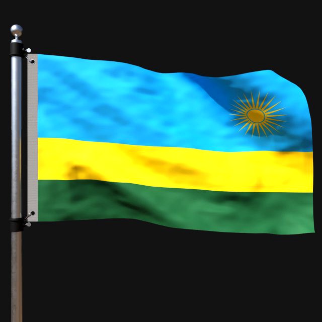 Flag of rwanda
