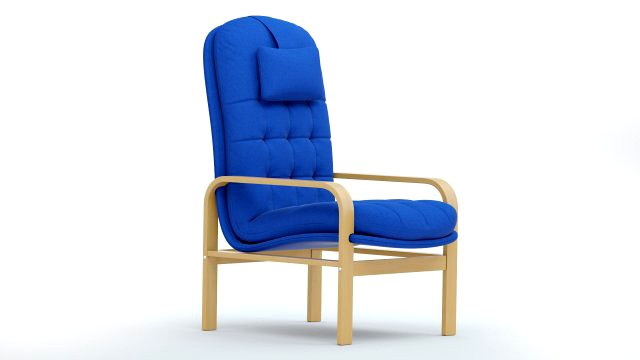 High Back Armchair