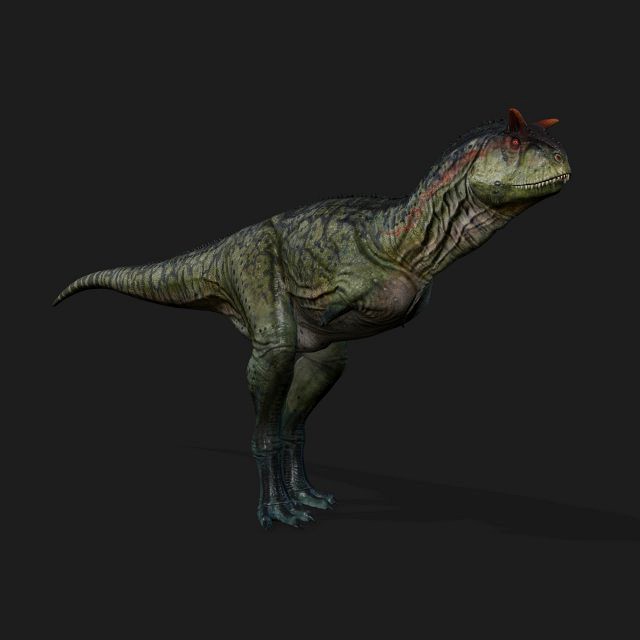 animated carnotaurus dinosaur