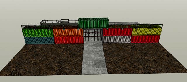 wall containers defense
