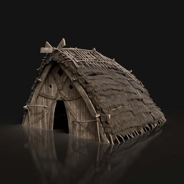 viking norseman house cottage hut cabin village next gen aaa