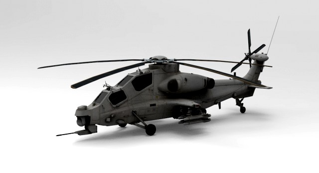 apache attack helicopter wz-10