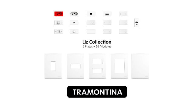 tramontina liz collection white