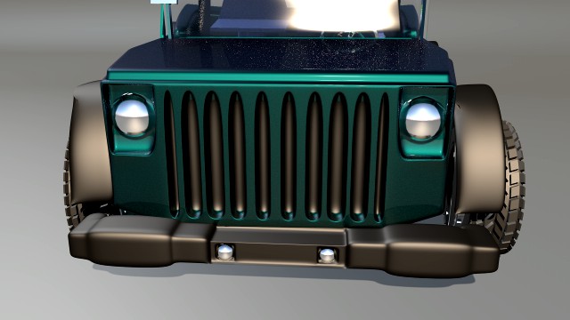 jeep wrangler for 3d game