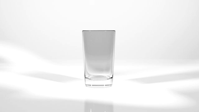 empty glass - medium size