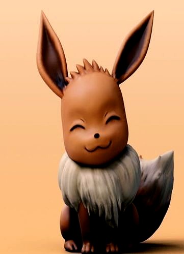 Eevee Pokemon figure | 3D