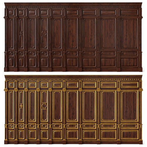 Wooden panel 03 07