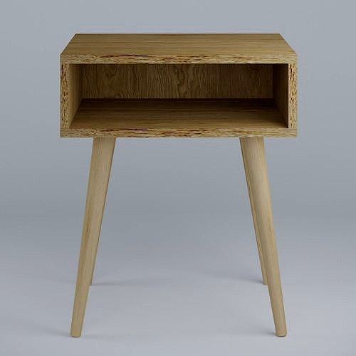 Bedside table Ivein Open Wood Simple