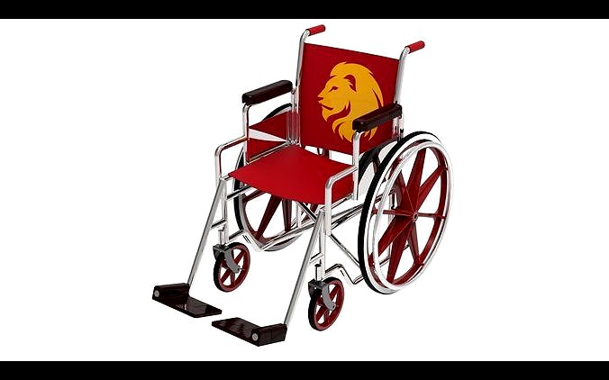 Wheelchair Red Lion