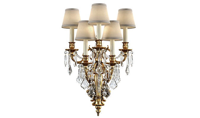 Wall classic lamp Sconce Crystal