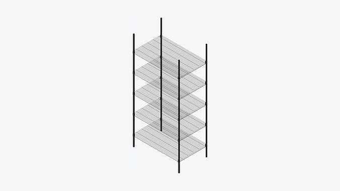 Shelving - Freestanding - Integral - Wire Shelving