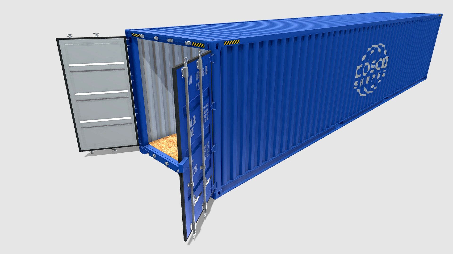 40ft Shipping Container Containerships v1