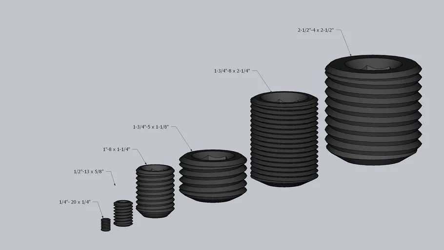 Set Screws HallenScrews