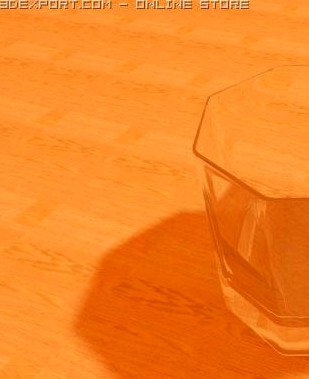 Glass on eight sides 3D Model