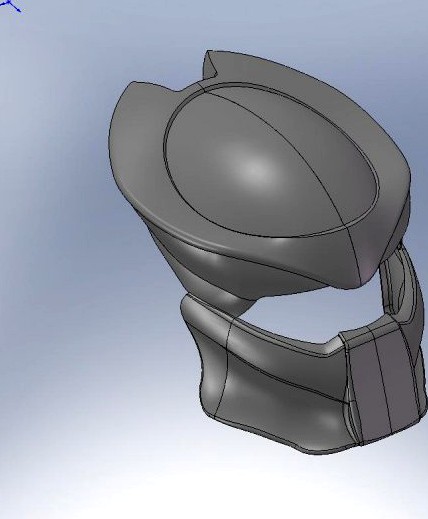 Predator mask 3D Model