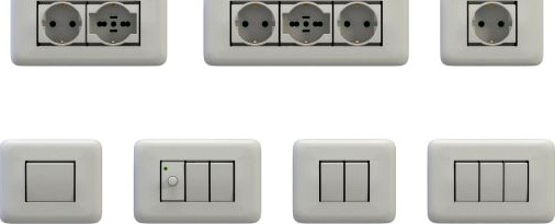 Sockets and switches 3D Model