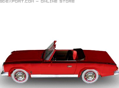 Cabrio 1973 3D Model