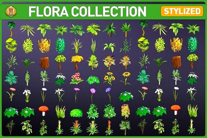 Stylized Flora Collection