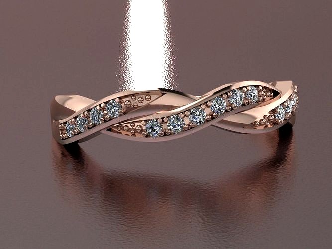 bride ring | 3D