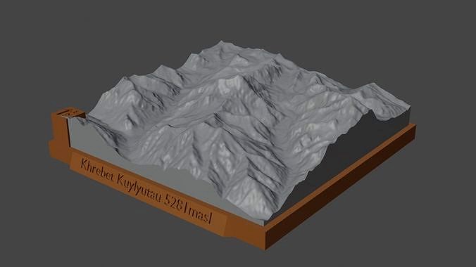 Khrebet Kuylyutau | 3D