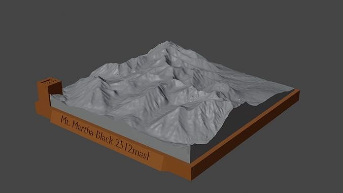Mount Martha Black | 3D