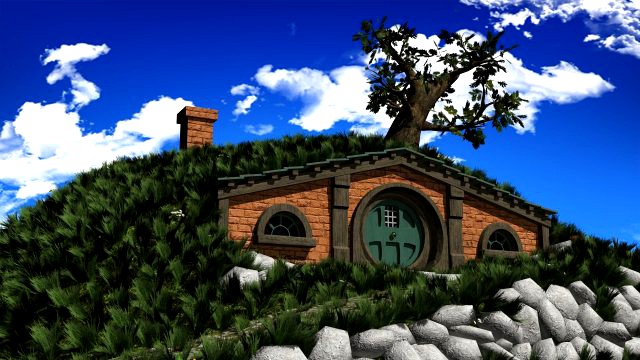 Hobbit house 3D Model