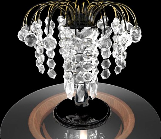 Elegant lamp 3D Model