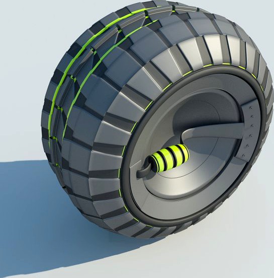 Wheel Concept MAX 2011 3D Model