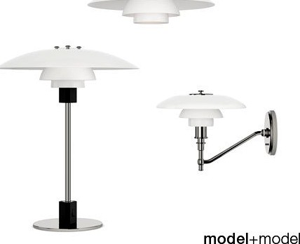 Louis Poulsen PH 43 lamps 3D Model