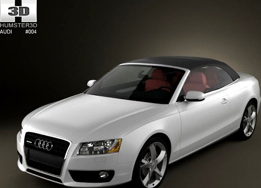 Audi A5 convertible 3D Model