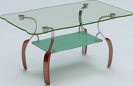 Center Table 02 3D Model
