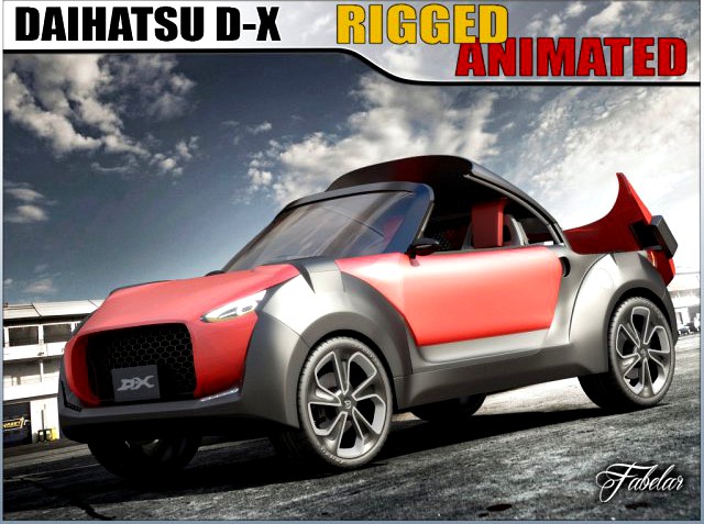 Daihatsu DX concept 3D Model