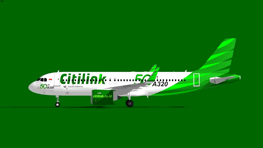 Citilink Airbus A320neo 2 50th