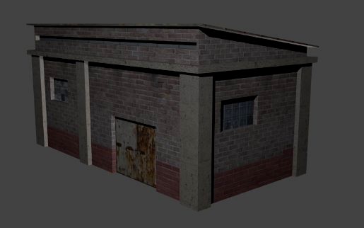 House Low poly 3D Model