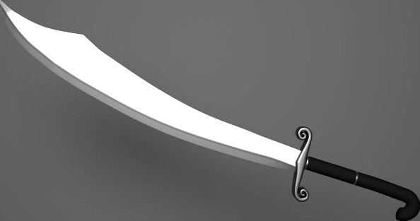 Sword 2 3D Model