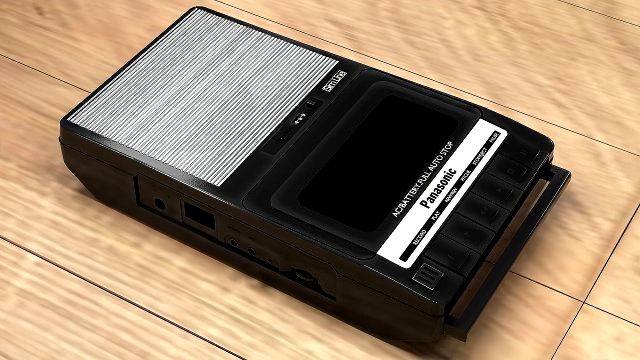 Panasonic RQ-2102 Portable Cassette Recorder