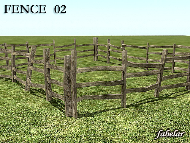 Fence 8 in 1 3D Model