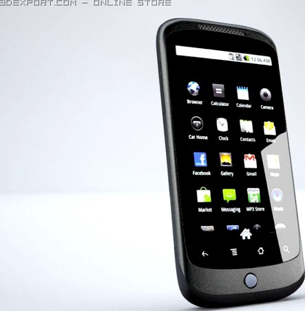 Google Nexus One 3D Model