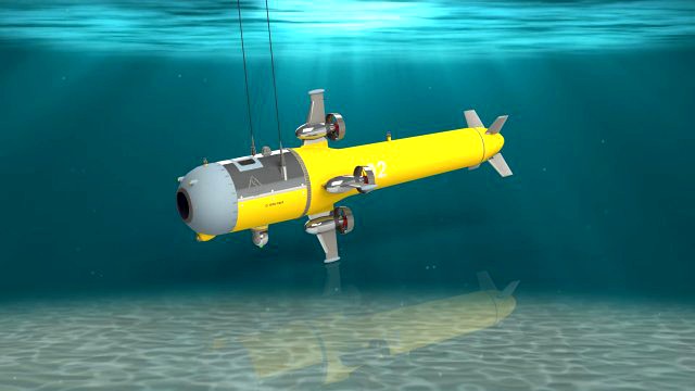 The concept of an underwater drone to explore the worlds oceans