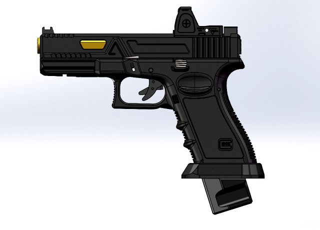 KUBLAI P1S GBB Pistol