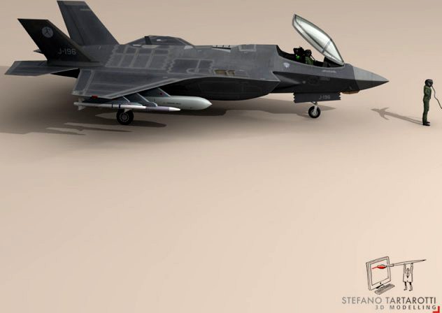 F 35 A  Royal Netherlands air force 3D Model